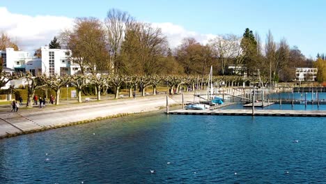 Konstanz,-Bodensee,-Yachthafen,-Tourism,-Germany,-Nature,-Autum,-habour,-water,-documentary,-beautiful