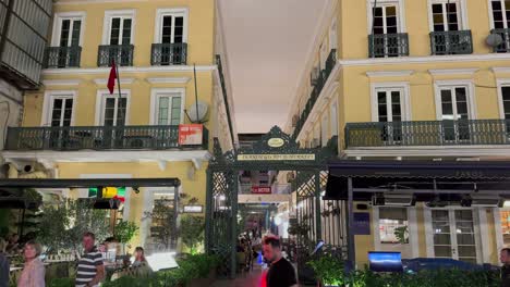 The-French-Arcade,-originally-the-Cité-Française,-is-in-the-Kemankeş-neighborhood-of-Karaköy