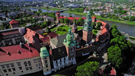 Wawel-Krakau-Polen-Alte-Historische-Paläste-Und-Burgen