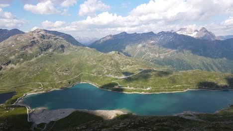 Piz-Bernina,-Lago,-Bernina,-Schweiz,-Alpen,-See,-Wasser,-Berg,