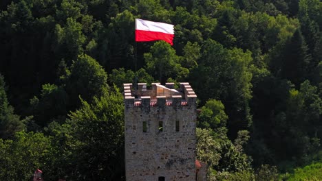 Polens-Altes,-Historisches,-Hochwertiges-Drohnenmaterial-Zeigt-Diese-Architektur
