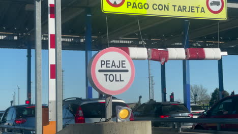 Holiday-Exodus:-AP-6-Toll-Sign-from-Madrid-to-Galicia-in-Peak-Season