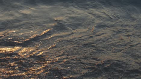 Zeitlupe-Kräuselte-Das-Wasser-An-Der-Felsigen-Küste-Mit-Krachenden-Wellen