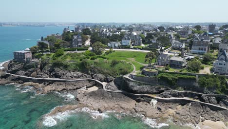 Winding-coastal-path-Dinard-Brittany-France-drone,aerial