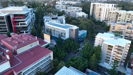 Drone-aerial-shot-of-the-Queensland-Academies-Creative-Industries-Campus