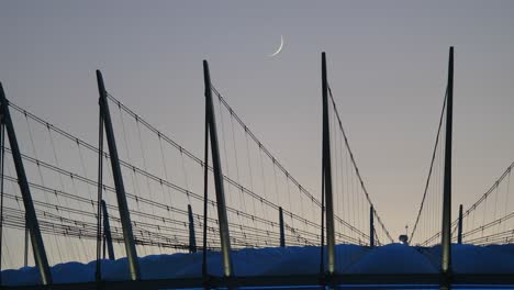 Crescent-Moon-Rising-Above-the-Roof-of-the-BC-Place-Stadium-Close-Up