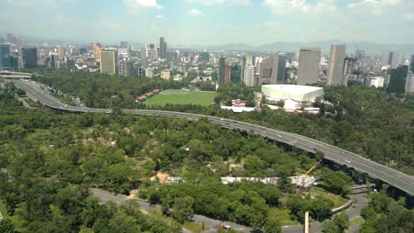 Aerial-Campo-Marte-in-Mexico-City