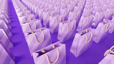 Gift-Bags-3D-Dynamic-Animation-Consumerism-Concept