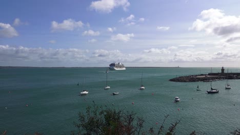 Cruise-liner-anchored-in-Waterford-Estuary-static-shot-from-Dunmore-East-Harbour