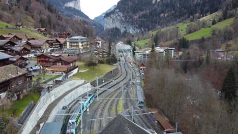 Switzerland-Lauterbrunnen--4K-drone-footage