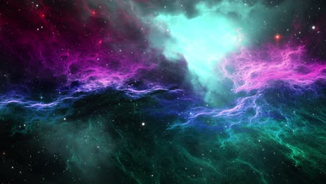 Vista-Dentro-De-La-Nebulosa,-Exploración-En-El-Espacio-Profundo