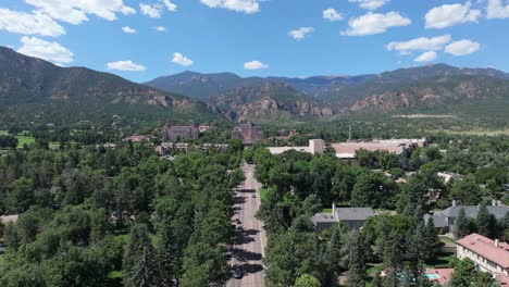 Summer-day-in-Colorado-Springs,-United-States