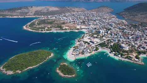 Hotels-and-Resorts-in-Ksamil-Facing-Islands-Enveloped-by-Turquoise-Seas-and-White-Sandy-Beaches---Ultimate-Summer-Escape-Paradise