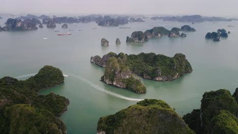 Aerial-view-of-Halong-Bay-in-Vietnam