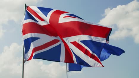 Bandera-Británica-Y-Bandera-De-La-Unión-Europea