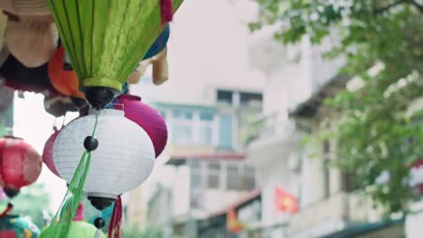 Handheld-video-shows-of-lanterns-at-the-Vietnamese-market