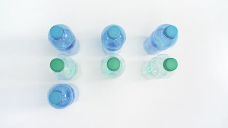 Plastic-bottles-for-recycling-isolated-on-white-background
