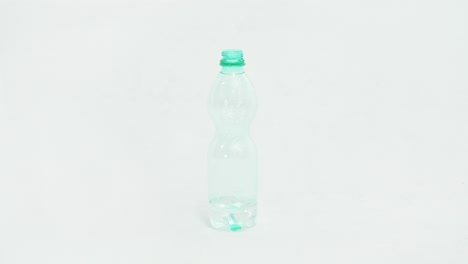 Recycelbare-Plastikflasche