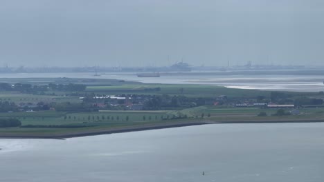 Gloomy-and-murky-day-of-weather-over-the-Port-of-Antwerp-in-Belgium