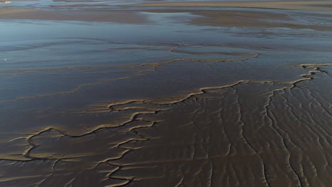 River-Seven-estuary-mud-patterns-from-drone