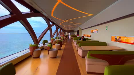 Interior-of-futuristic-and-modern-Teso-public-transport-ferry-from-Den-Helder-to-Texel