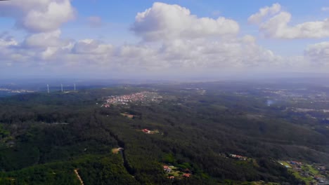 Drone-footage-of-the-nature-near-Figueira-Da-Foz-in-Portugal