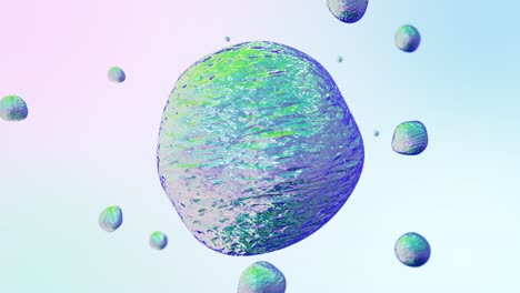 3D-Render-Of-Crystal-Bubble-Animation