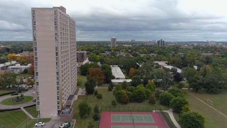 Luftaufnahmen-Von-Stadtteilen-Und-Landschaften-In-Detroit