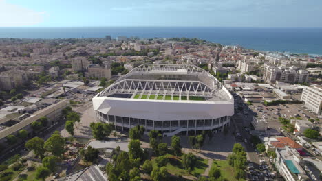 Bloomfield-football-Stadium-in-Jaffa-Tel-Aviv,-it-has-a-capacity-of-29,400-seats