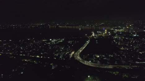 A-neighborhood-in-Hyderabad-provided-the-aerial-footage-of-Khairatabad