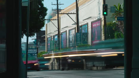 A-Timelapse-of-Paramount-Pictures-Studios-with-Movie-Posters-on-the-Side