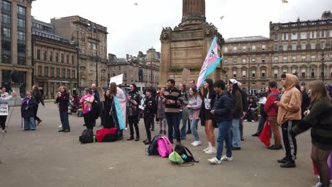 Trans-supporters-having-a-party-in-George-Square