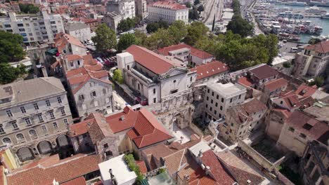 Aerial-Croatia:-Split's-Eastern-Gate---Architectural-wonder-stirring-nostalgia