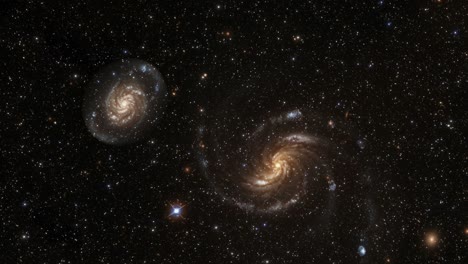 Material-De-Archivo-De-Belleza-Celestial-De-Estrellas,-Nebulosas-Y-Galaxias,-Estrellas-Y-Planetas,-Animación-3d