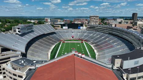 Fußballstadion-Der-Universität-Von-Wisconsin