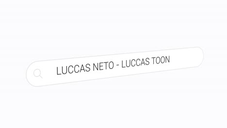 Searching-LUCCAS-NETO---LUCCAS-TOON-on-the-web