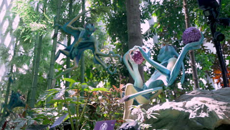 Avatar-Thema-Im-Gardens-By-The-Bay-In-Singapur