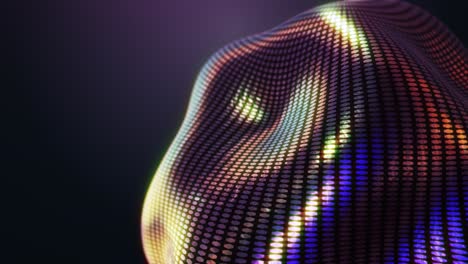 Morphing-3D-Blob-With-Colorful-Shiny-Texture