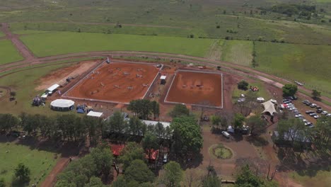 Drone-view-of-the-horse-barn-showjumping-horse-riding