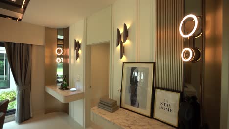 Modern-Luxury-Dining-Area-Interior-Design,-Close-Up