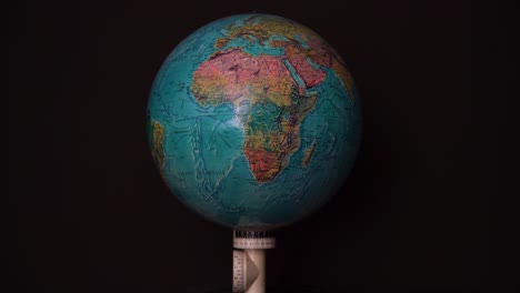 Slow-Zoom-In-On-Africa-On-A-Globe