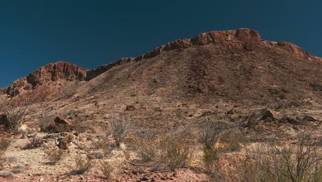 Highland-Mountains-At-The-Hiking-Trails-In-Big-Bend-National-Park,-Southwest-Texas