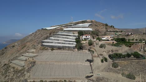 Almería-En-España-Y-La-Gran-Zona-Localmente-Conocida-De-Mar-De-Plástico.