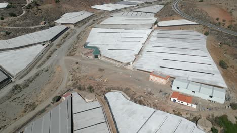 Above-the-roofs-of-greenhouses-and-administration-buildings-in-northwest-Spain