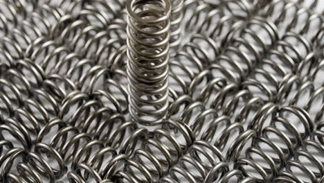 Close-up-of-Metal-Coil-Springs-in-the-Spinning-Table