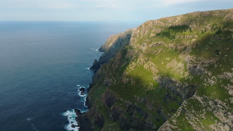 Majestic-Landscape-Of-Serra-Capelada,-The-Highest-Cliffs-In-Ortegal-Cape,-Galicia,-Spain
