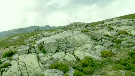 An-overhead-perspective-of-Portugal's-National-Park,-featuring-the-Megalith-ike-stone-formation-of-stone-2