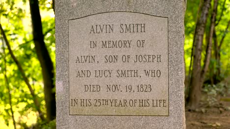 Gravesite-and-headstone-to-the-Brother-of-the-Mormon-prophet-Joseph-Smith-who-is-buried-in-Palmyra-New-York