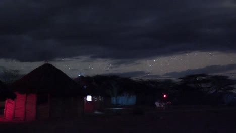Kenya-African-night-sky-comes-alive-in-stunning-timelapse-showcasing-astronomy-team-in-action-against-background-of-a-National-Park-majestic-Kilimanjaro-mountain-landscape-magellanic-clouds-landscape