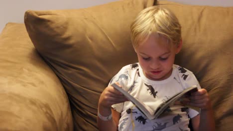 LITTLE-BOY-READING-COMIC-BOOK-LAUGHING